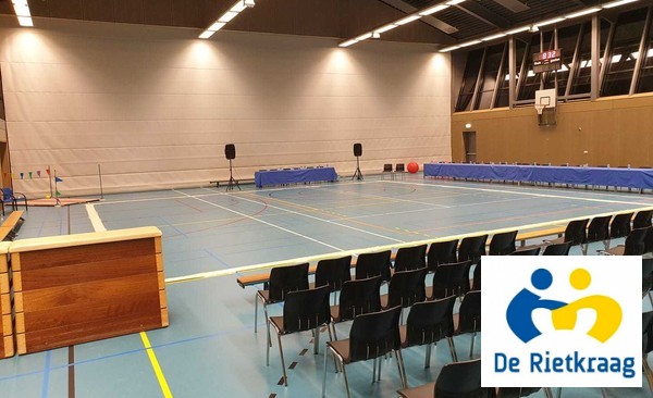 2/3e gymzaal (28 x 24 m)