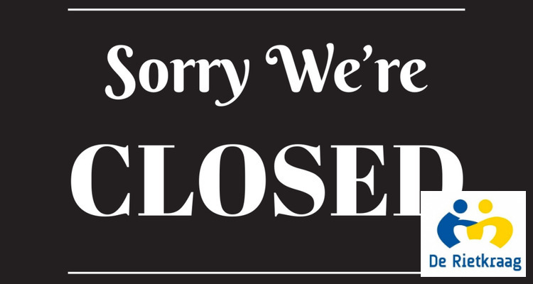 Woensdag 7 Januari sporthal gesloten